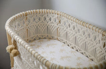 Load image into Gallery viewer, Organic Cotton Jersey Change Pad / Bassinet Sheet | Palm Tree