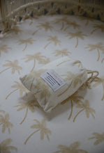 Load image into Gallery viewer, Organic Cotton Jersey Change Pad / Bassinet Sheet | Palm Tree