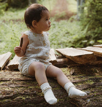 Load image into Gallery viewer, Pure (No Dye) Lace Organic Cotton Kids Socks