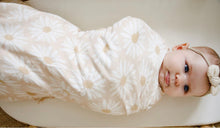 Load image into Gallery viewer, Cotton and Bamboo Swaddle | Daisy