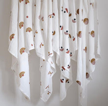 Load image into Gallery viewer, Hand Printed Muslin Blanket | Shadows