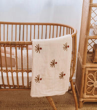 Load image into Gallery viewer, Hand Printed Muslin Blanket | Shadows