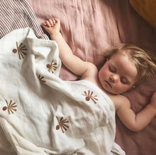 Load image into Gallery viewer, Hand Printed Muslin Blanket | Shadows