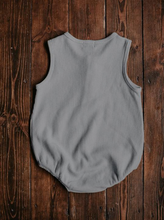 Load image into Gallery viewer, The Seeker Romper | Lead Grey *SIZE 0-3m*