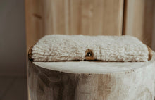 Load image into Gallery viewer, Diaper Wallet | Faux Fur Tan