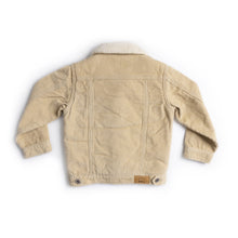 Load image into Gallery viewer, Corduroy Sherpa Jacket | Light Beige