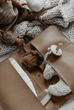 Load image into Gallery viewer, Diaper Wallet | Faux Fur Tan