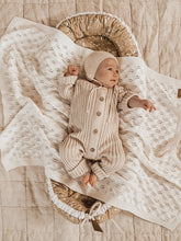 Load image into Gallery viewer, Ribbed Romper | Honey Milk