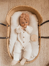 Load image into Gallery viewer, Ribbed Romper | Milk * Size 12-18 months*