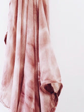 Load image into Gallery viewer, Organic Cotton Tie Dye Swaddle | Blush