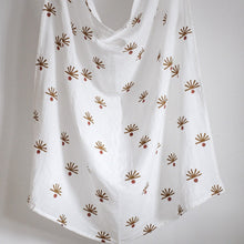 Load image into Gallery viewer, Hand Printed Muslin Blanket | Shadows