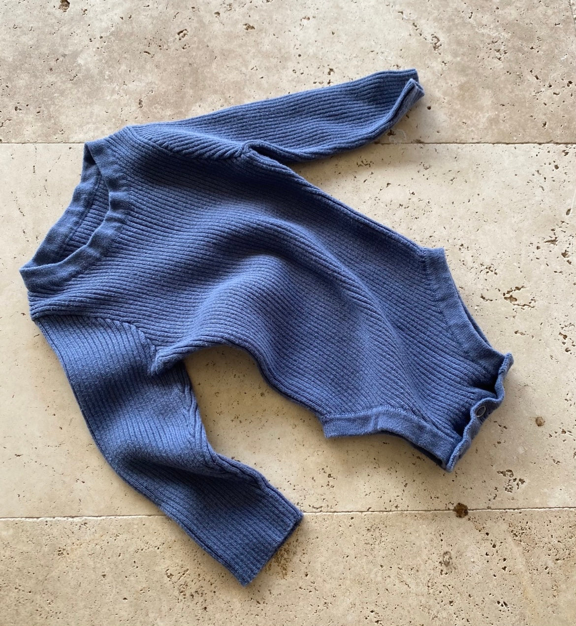 Knit Bodysuit | Slate