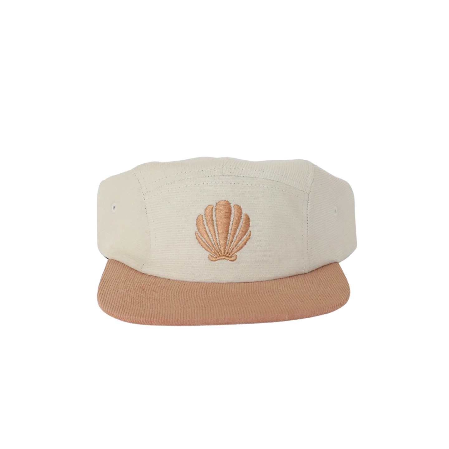 Corduroy Five-Panel Hat | Seashell