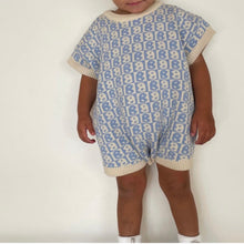 Load image into Gallery viewer, BB Knit Romper | Blue
