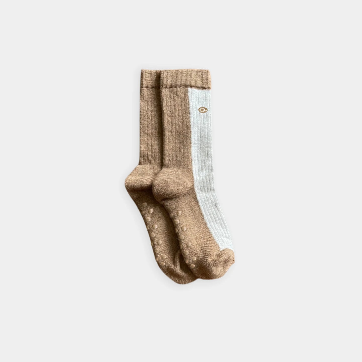 Merino Wool Mid-weight Kids Socks | Sand