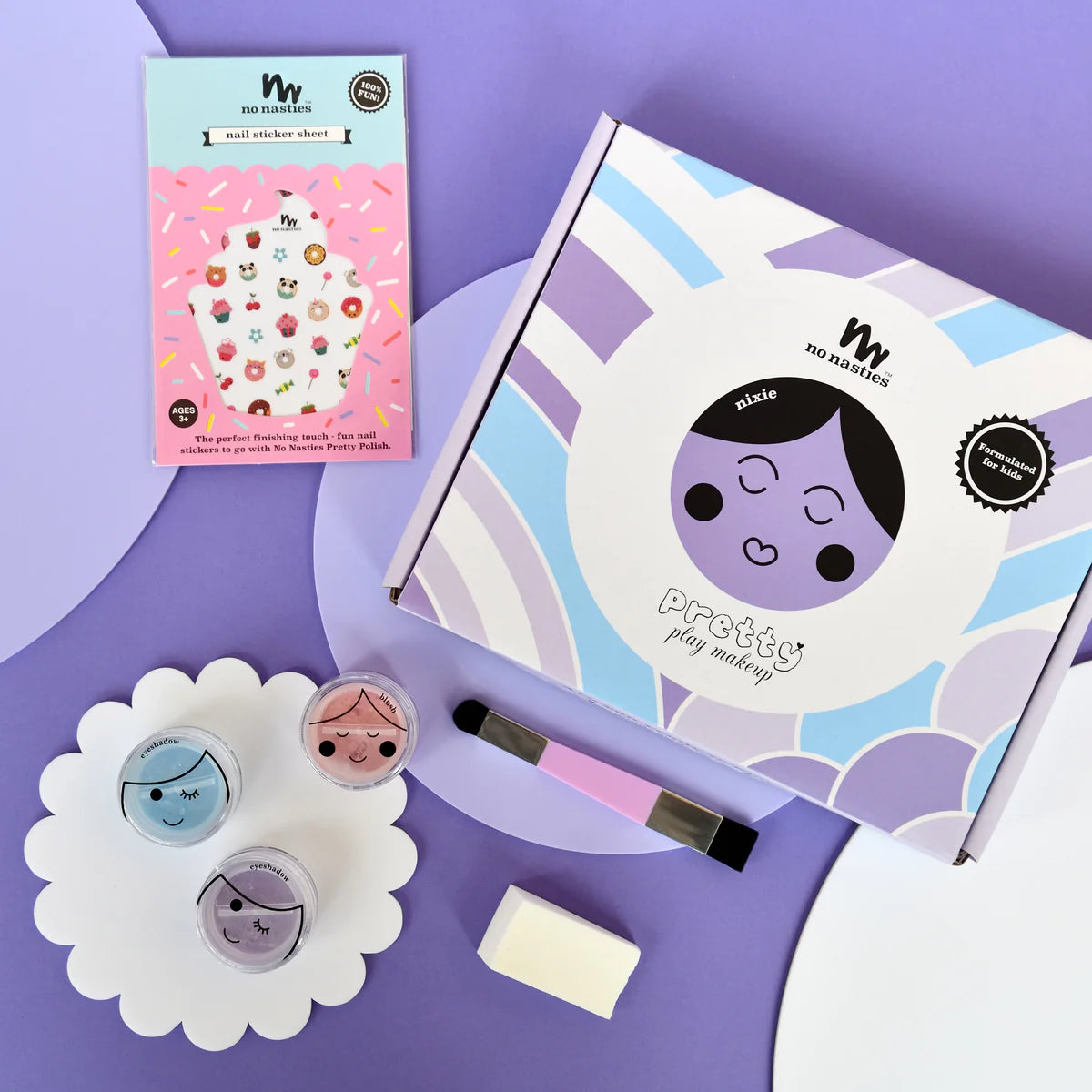 Natural Kids Makeup Kit | Nixie Purple
