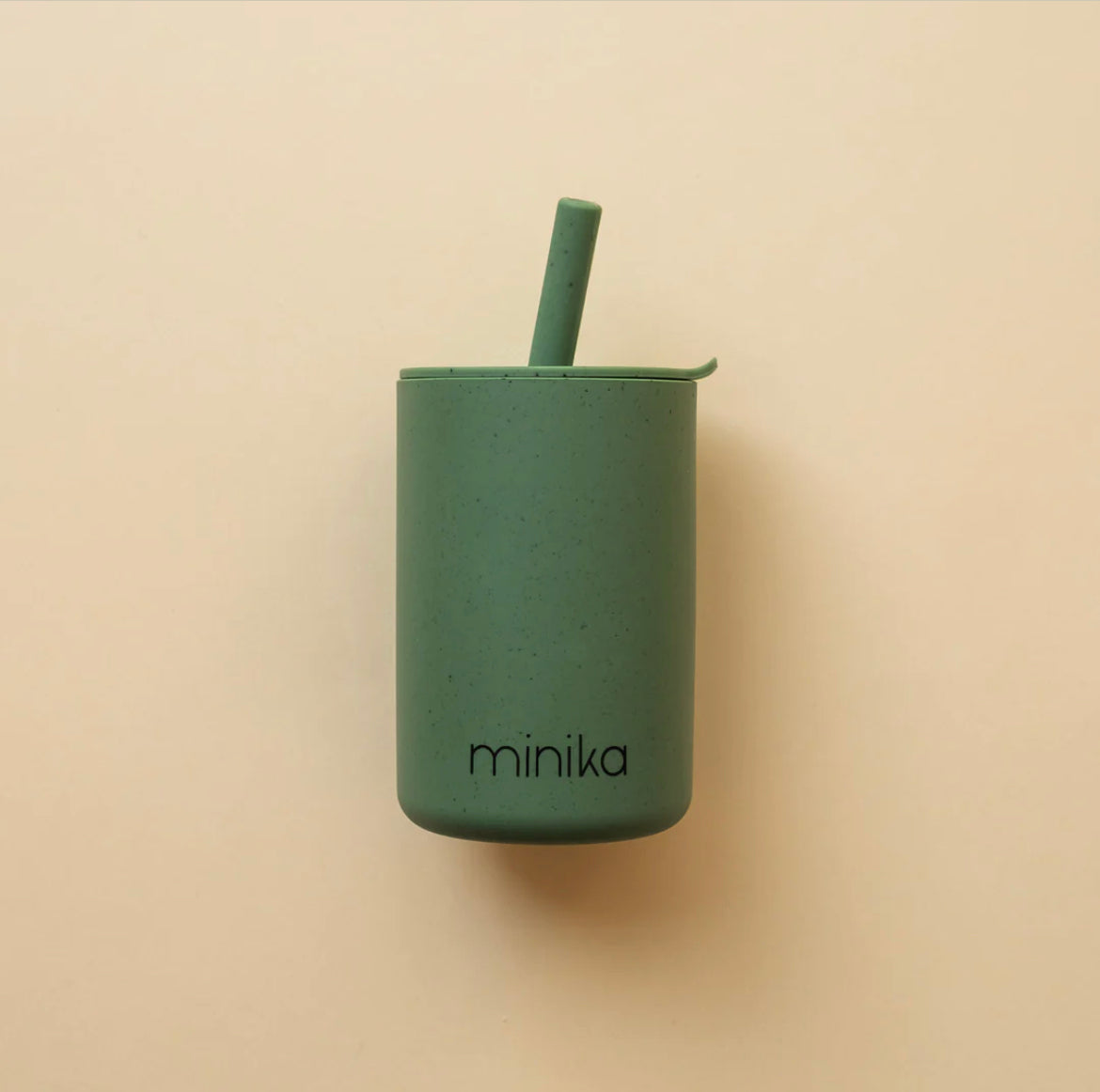 Silicone Cup With Straw | Leaf