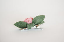 Load image into Gallery viewer, Small Flower Clip | Cameo Pink
