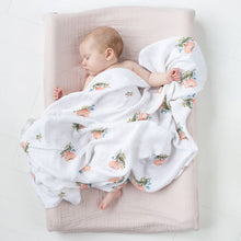 Load image into Gallery viewer, Bamboo Swaddle | Floral
