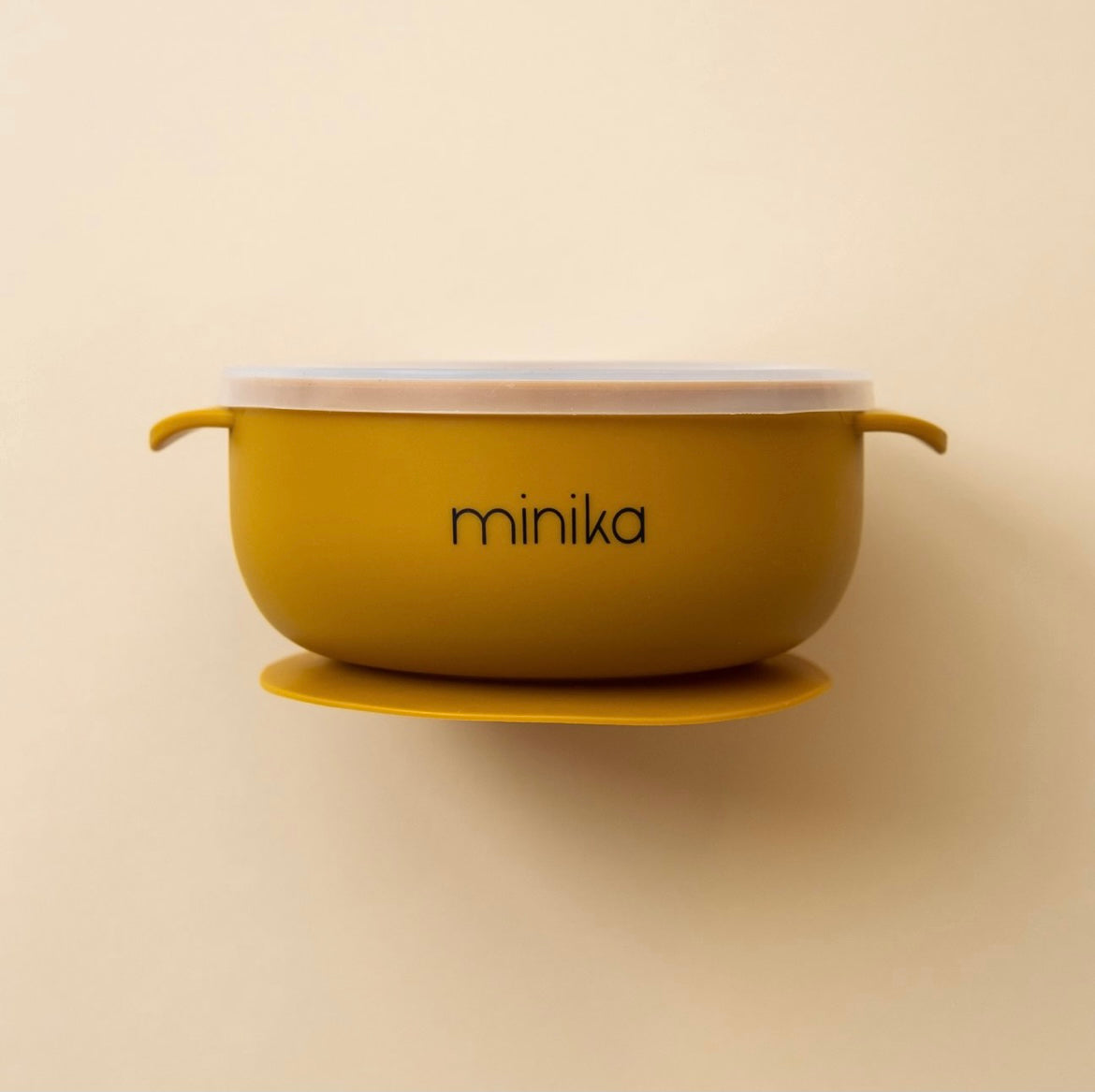 Silicone Bowl With Lid | Ochre