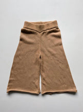 Load image into Gallery viewer, The Wide Leg Knit Trouser | Caramel
