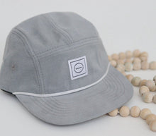 Load image into Gallery viewer, Corduroy Five-Panel Hat | Cloud
