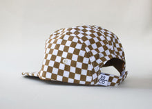 Load image into Gallery viewer, Cotton Five-Panel Hat | Copper Check
