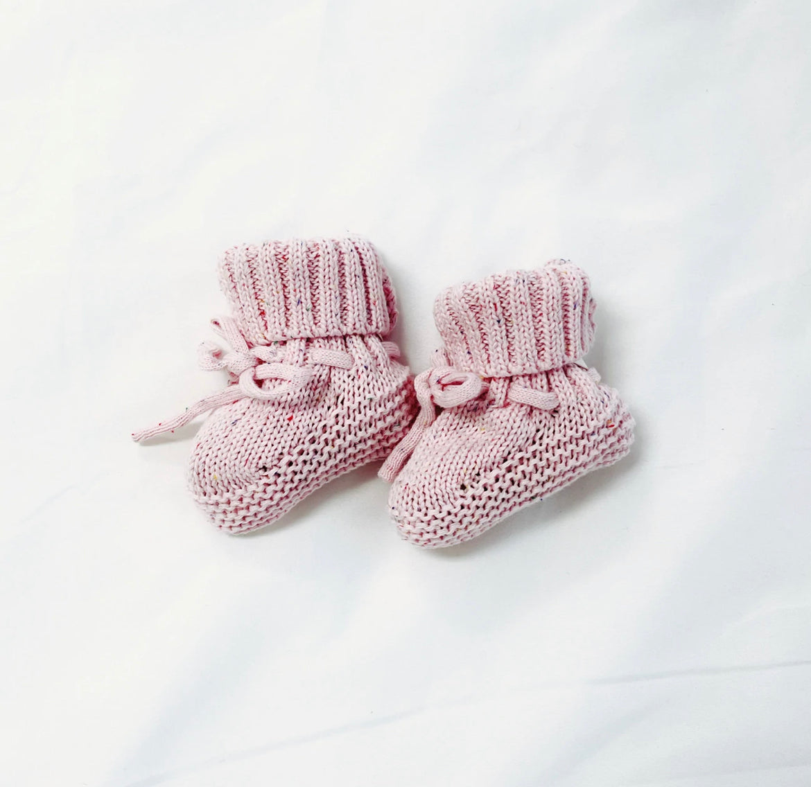 Knit Baby Booties | Strawberry